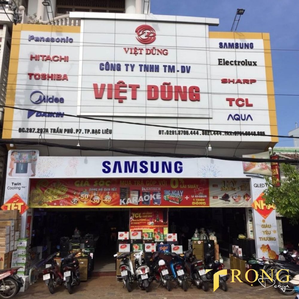 12_ Thiết kế_ thi công bảng hiệu Cửa hàng điện máy_gia dụng _ Trọng Design