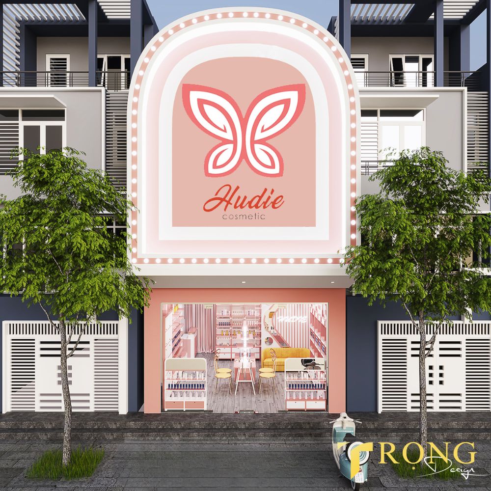 13_ Thiết kế_ thi công bảng hiệu Cửa hàng mỹ phẩm _ Trọng Design