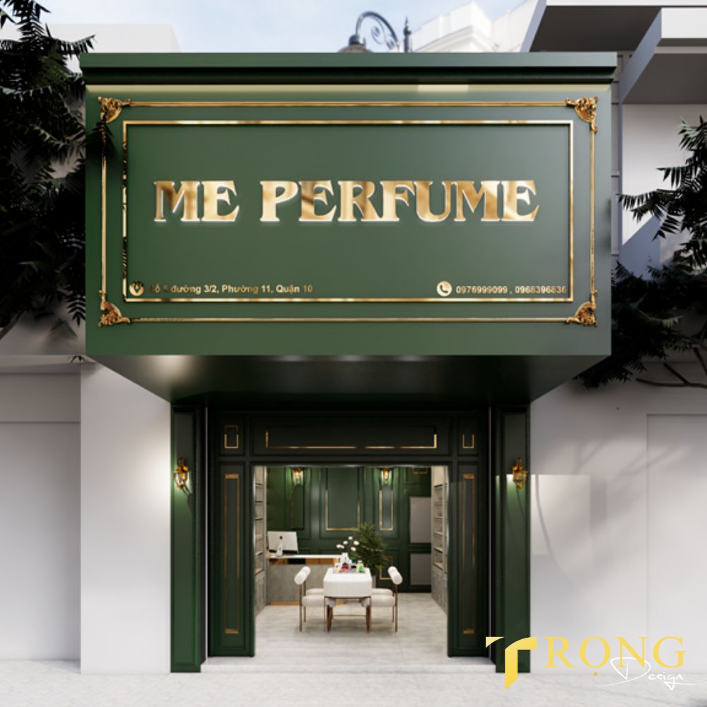 16_ Thiết kế_ thi công bảng hiệu Cửa hàng nước hoa _ Trọng Design