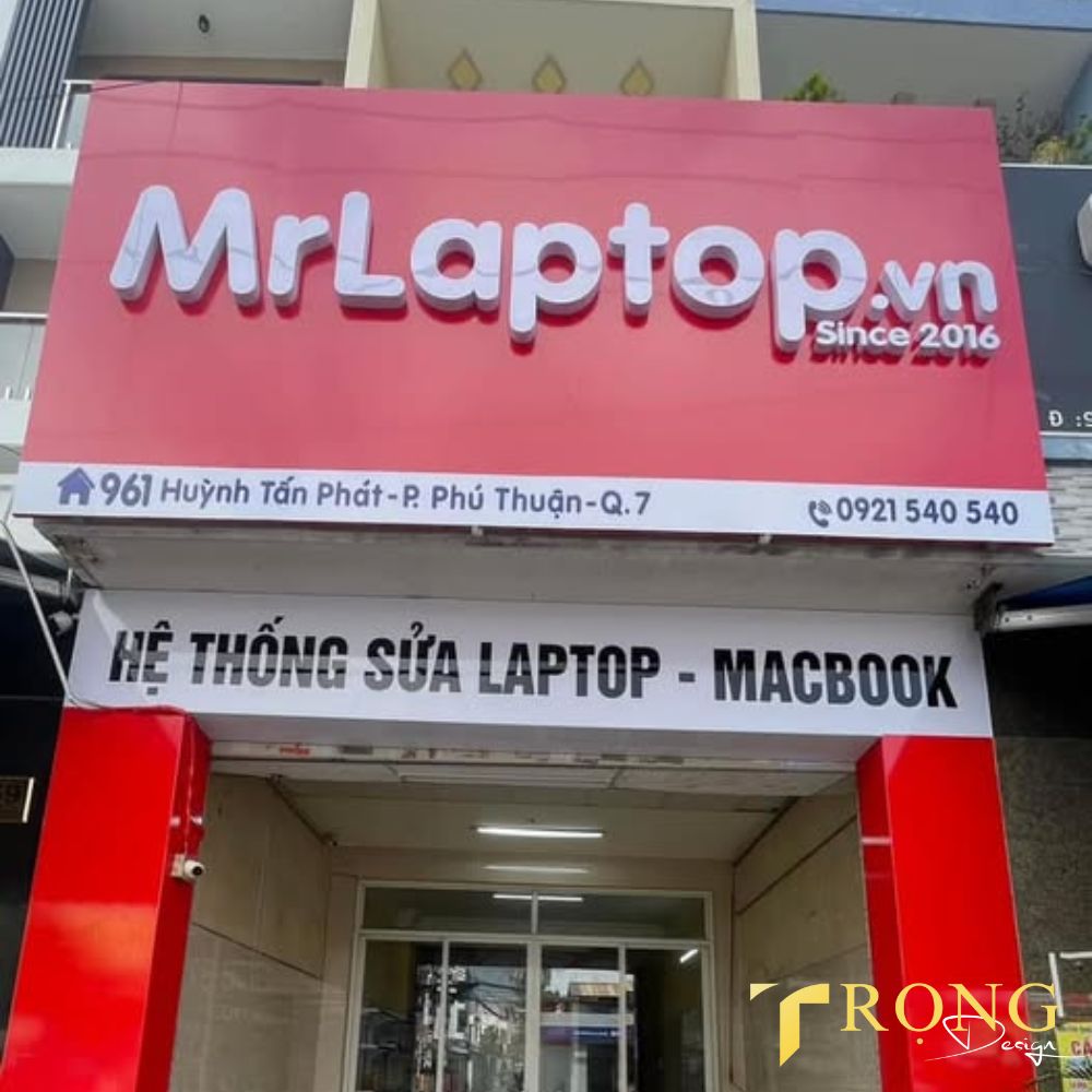 16_ Thiết kế_ thi công bảng hiệu Cửa hàng phụ kiện, linh kiện điện thoại, máy tính _ Trọng Design
