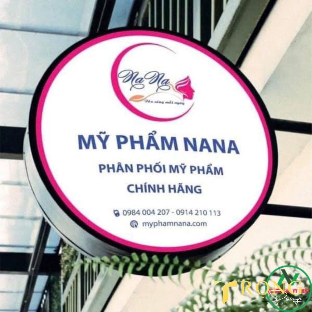 17_ Thiết kế_ thi công bảng hiệu Cửa hàng mỹ phẩm _ Trọng Design