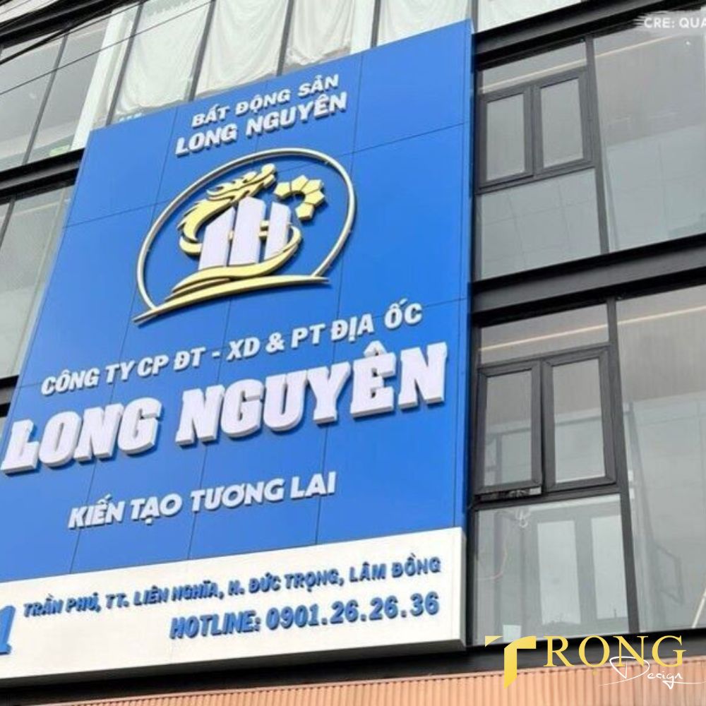 18_ Thiết kế_ thi công bảng hiệu Bất động sản _ Trọng Design