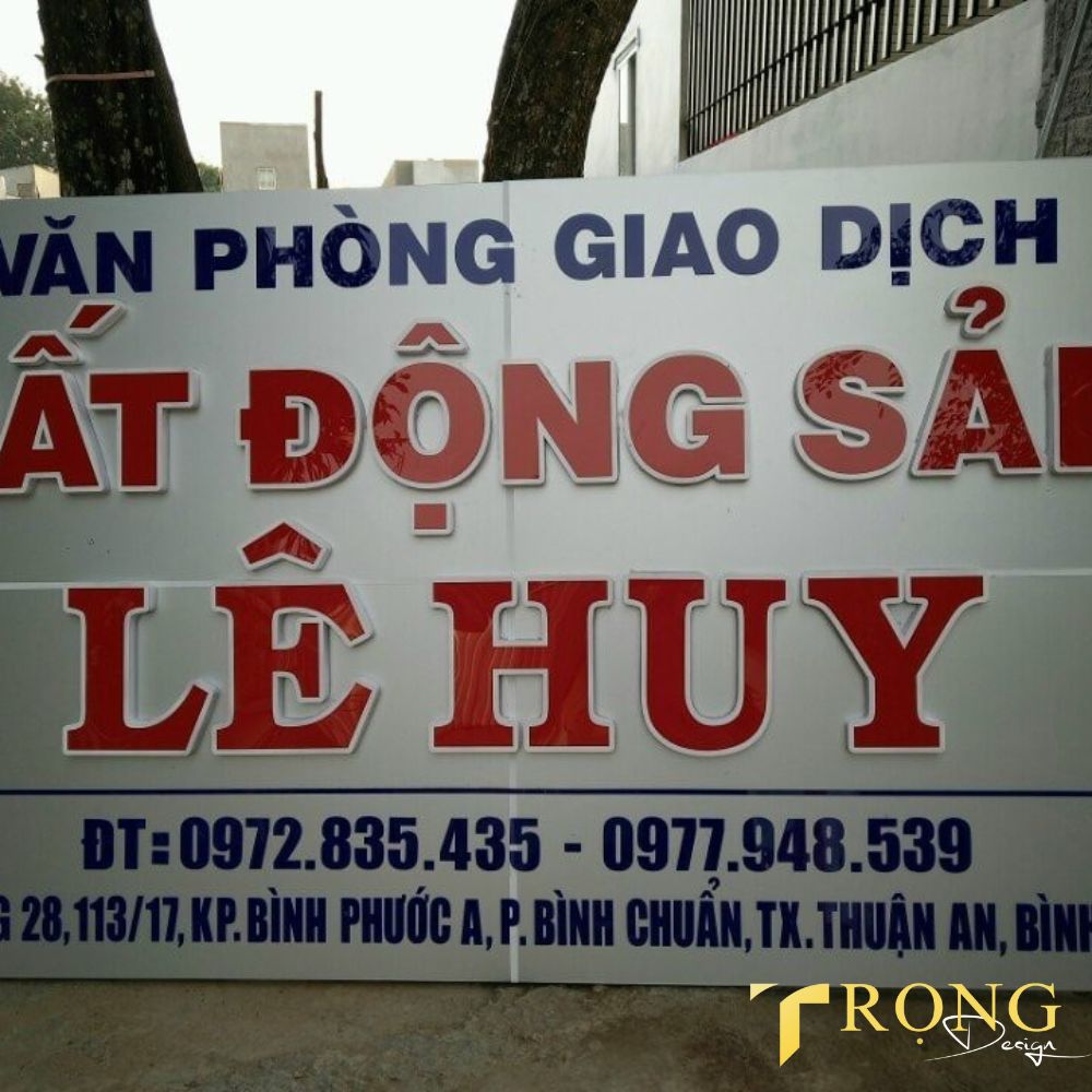 1_ Thiết kế_ thi công bảng hiệu Bất động sản_ Trọng Design