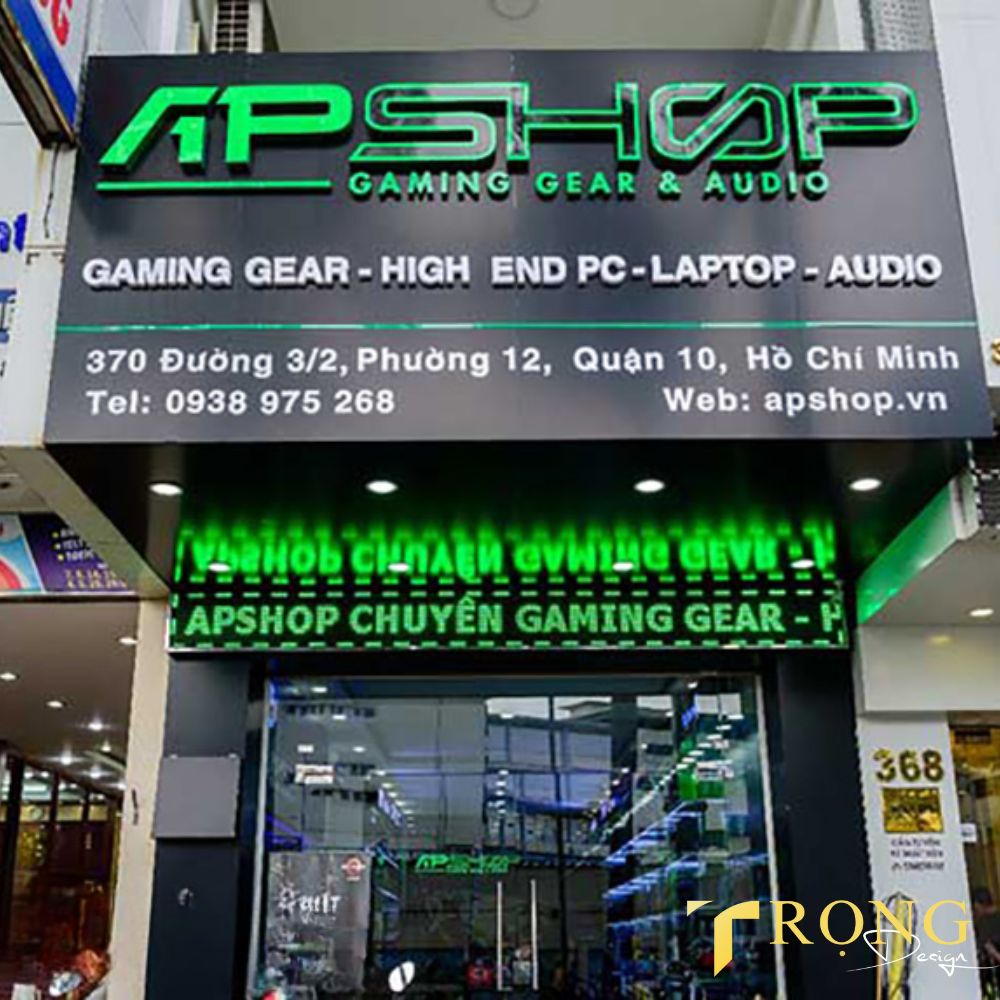 1_ Thiết kế_ thi công bảng hiệu Cửa hàng laptop & camera _ Trọng Design