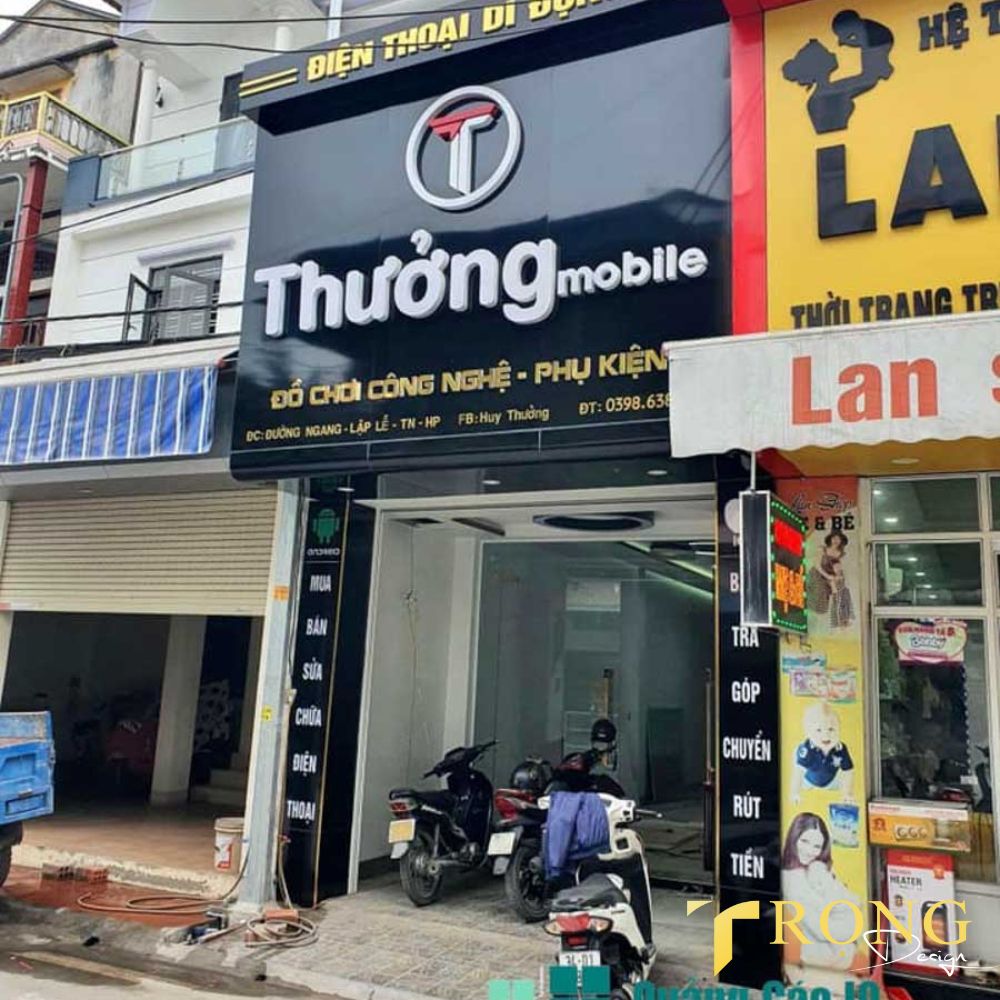 2_ Thiết kế_ thi công bảng hiệu Cửa hàng điện thoại di động_iphone _ Trọng Design