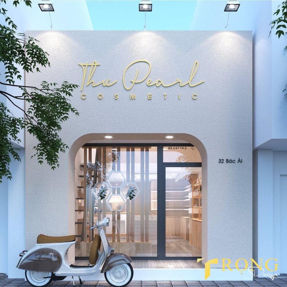 2_ Thiết kế_ thi công bảng hiệu Cửa hàng mỹ phẩm _ Trọng Design