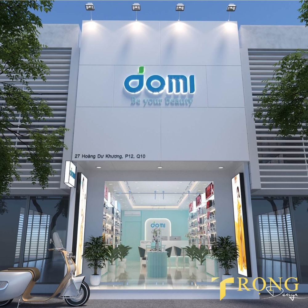 3_ Thiết kế_ thi công bảng hiệu Cửa hàng mỹ phẩm _ Trọng Design