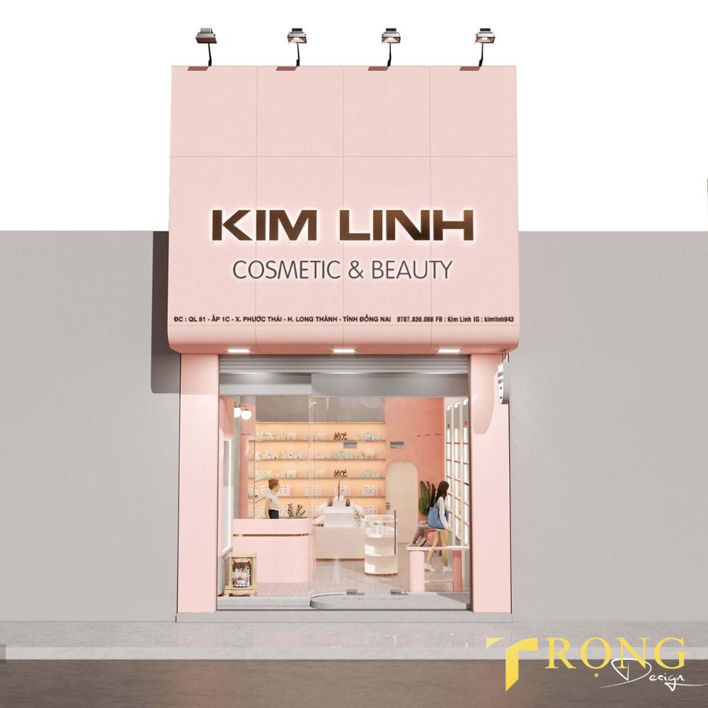 4_ Thiết kế_ thi công bảng hiệu Cửa hàng mỹ phẩm _ Trọng Design