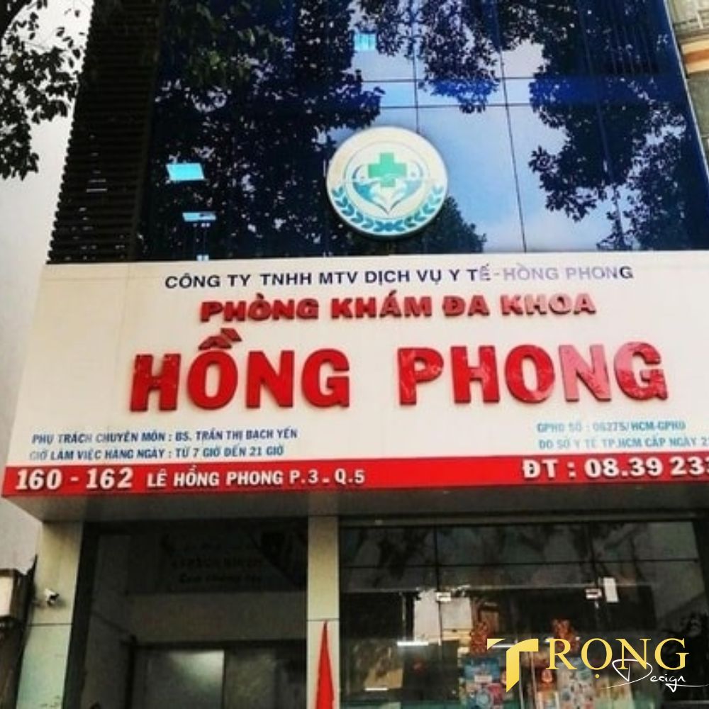 4_ Thiết kế_ thi công bảng hiệu Phòng khám _ Trọng Design