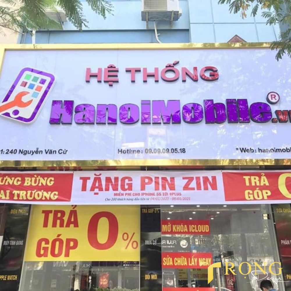 5_ Thiết kế_ thi công bảng hiệu Cửa hàng điện thoại di động_iphone _ Trọng Design