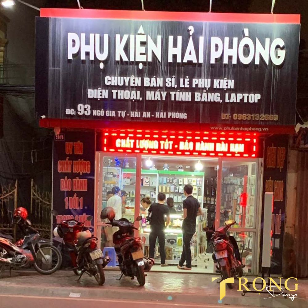 7_ Thiết kế_ thi công bảng hiệu Cửa hàng điện thoại di động_iphone _ Trọng Design