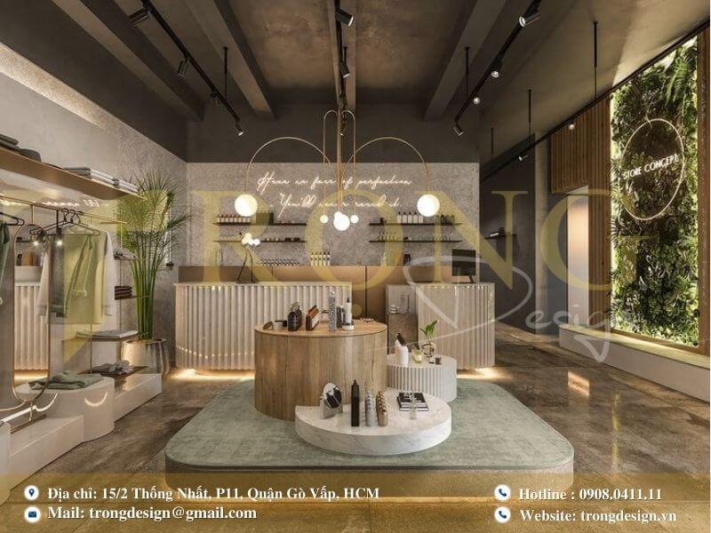 Trọng Design - đơn vị chuyên thiết kế shop thời trang chuyên nghiệp