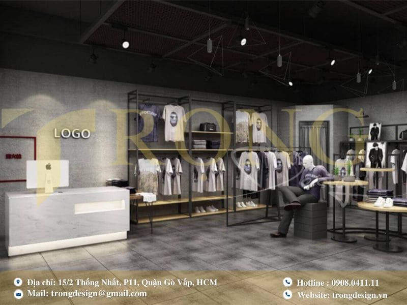 Trọng Design – đơn vị thiết kế shop thời trang huyện Củ Chi chuyên nghiệp