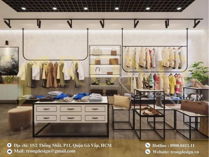 Showroom cao cấp với thiết kế sang trọng và ấm cúng.