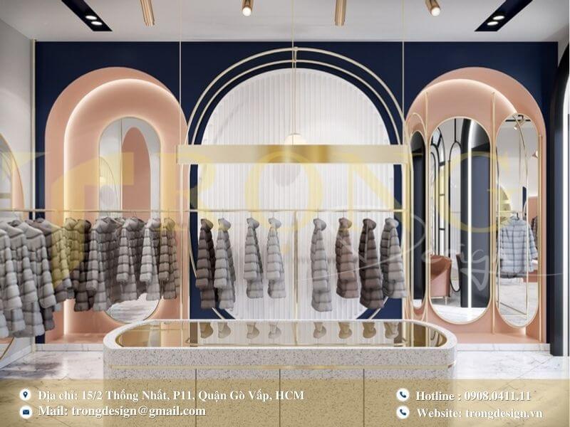 Cửa hàng với sự kết hợp giữa nét hiện đại, sang trọng và không gian mở.