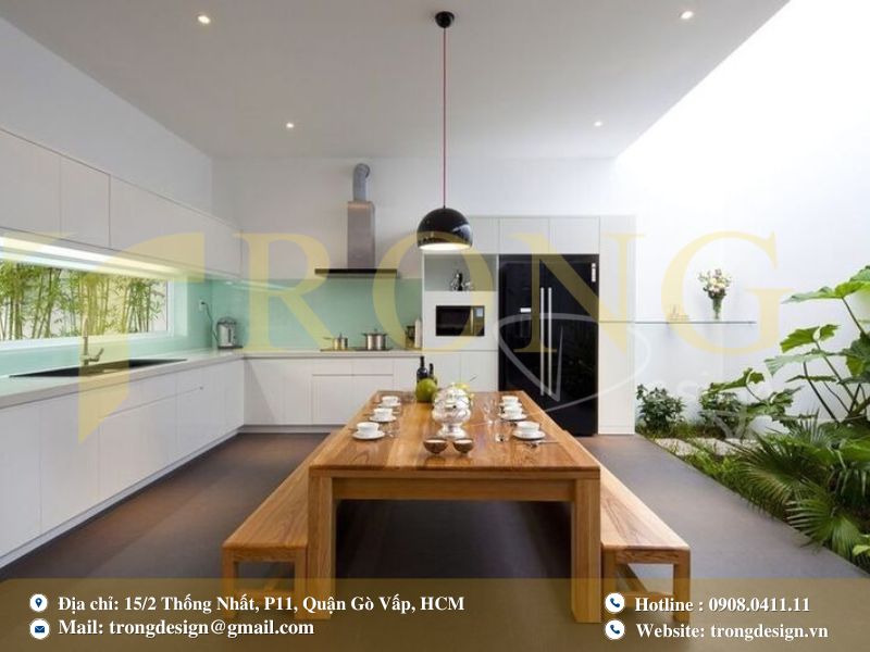 Trọng Design – Chuyên gia thiết kế và thi công phòng bếp hàng đầu tại quận 10
