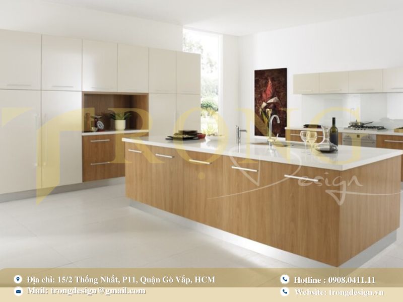 Tiêu chí lựa chọn đơn vị thiết kế thi công phòng bếp quận 5 uy tín