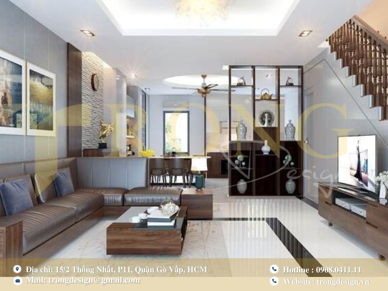Bếp liên thông mở, kết nối không gian sống