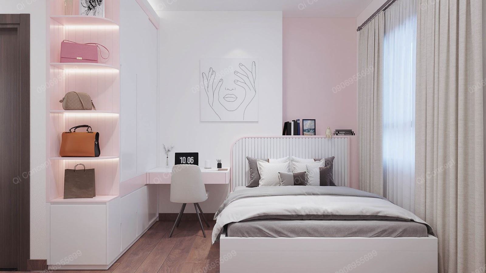 thiết kế thi công phòng ngủ quận 7
