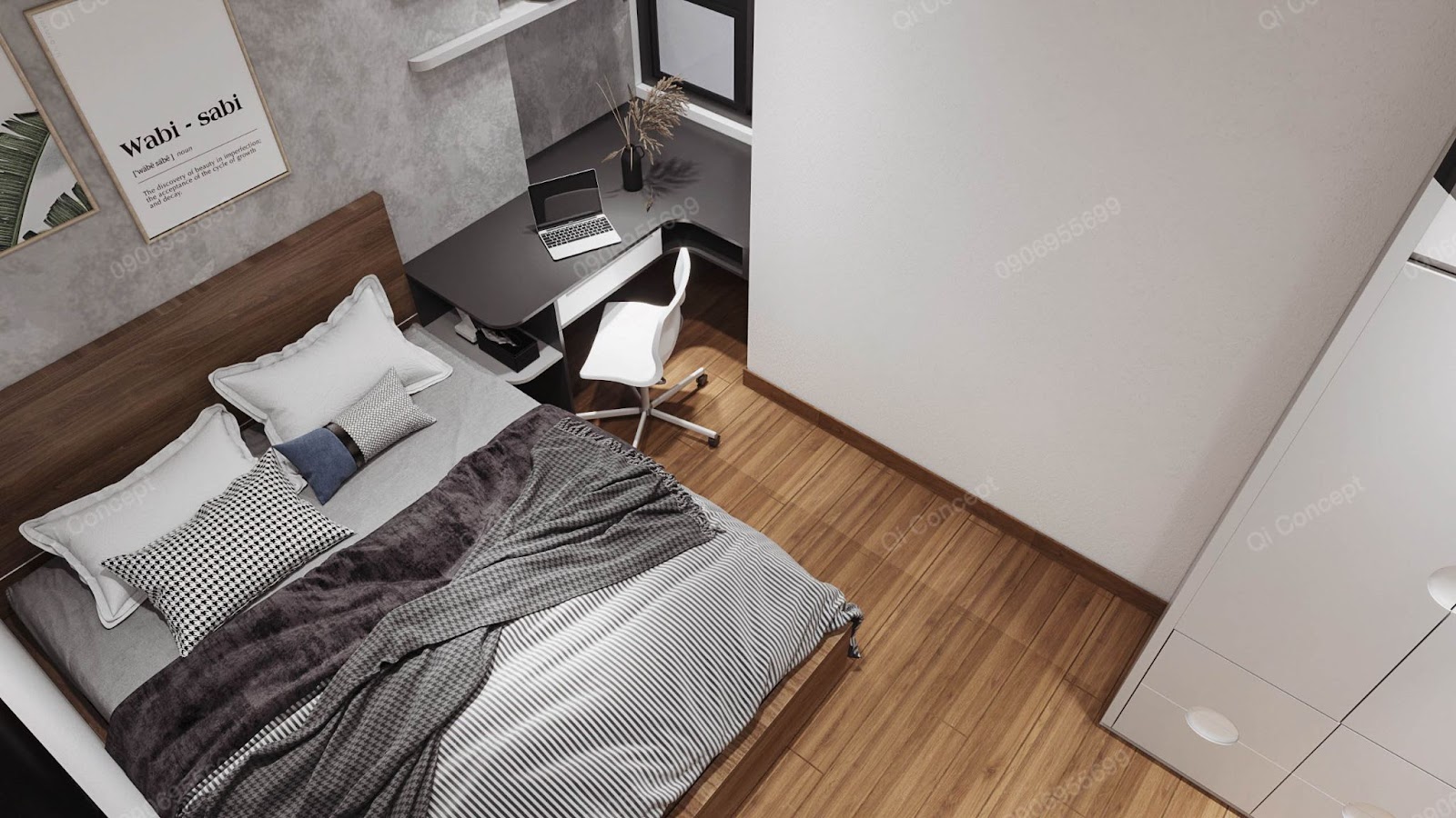 thiết kế thi công phòng ngủ quận 7
