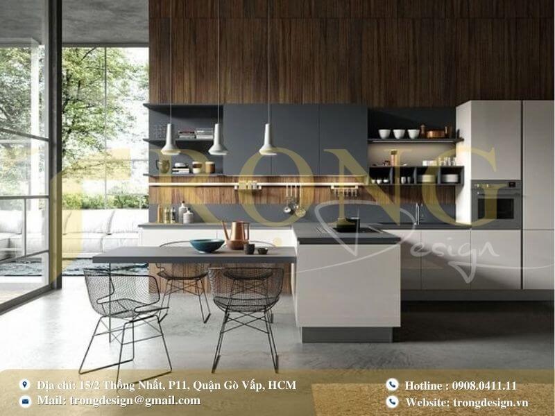 Ngắm nhìn các mẫu thiết kế thi công phòng bếp Nhà Bè