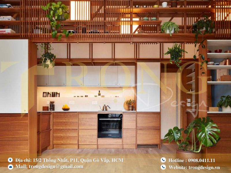 Bếp tân cổ điển – Sang trọng nhưng không rườm rà