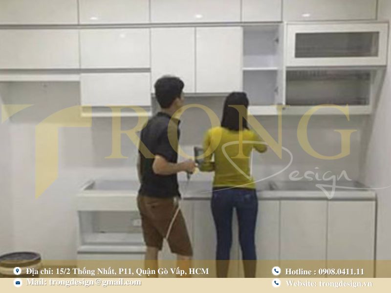 Quy trình thiết kế thi công phòng bếp chuyên nghiệp tại Phú Nhuận