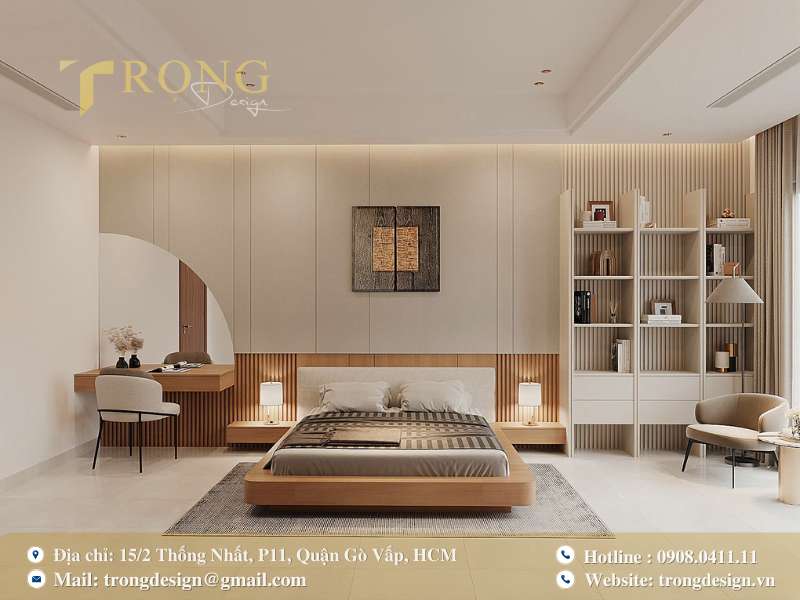 Các yếu tố nào ảnh hưởng đến bảng giá thiết kế thi công phòng ngủ quận 6