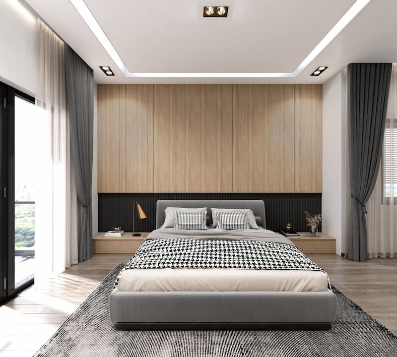 thiết kế thi công phòng ngủ Bình Tân
