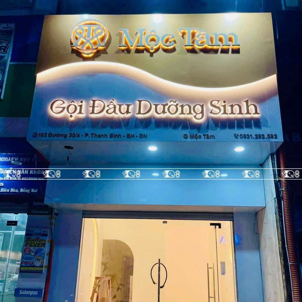 Thi công bảng hiệu giá rẻ Sài Gòn _ Làm bảng hiệu quảng cáo, bảng hiệu cửa hàng uy tín Sài Gòn - Hà Nội_ Trọng Design
