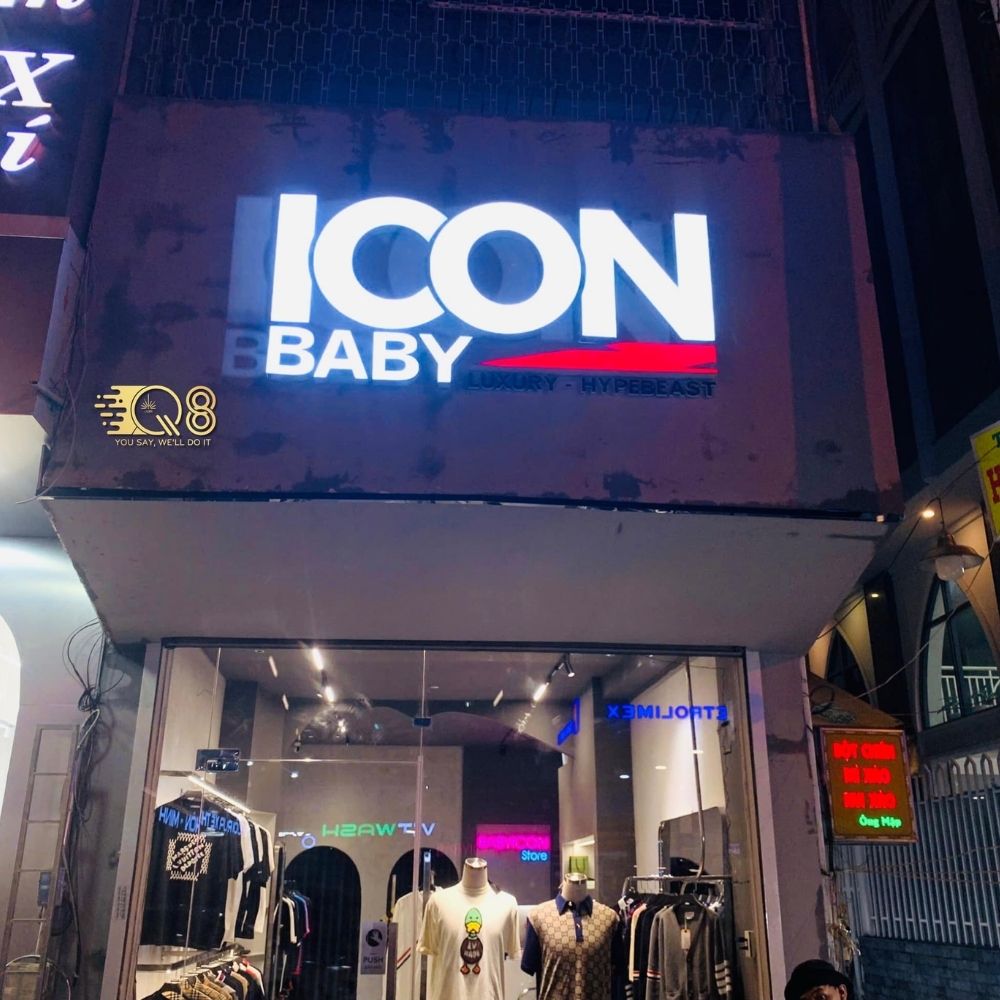 Thi công bảng hiệu giá rẻ Sài Gòn _ Làm bảng hiệu quảng cáo, bảng hiệu cửa hàng uy tín Sài Gòn - Hà Nội_ Trọng Design