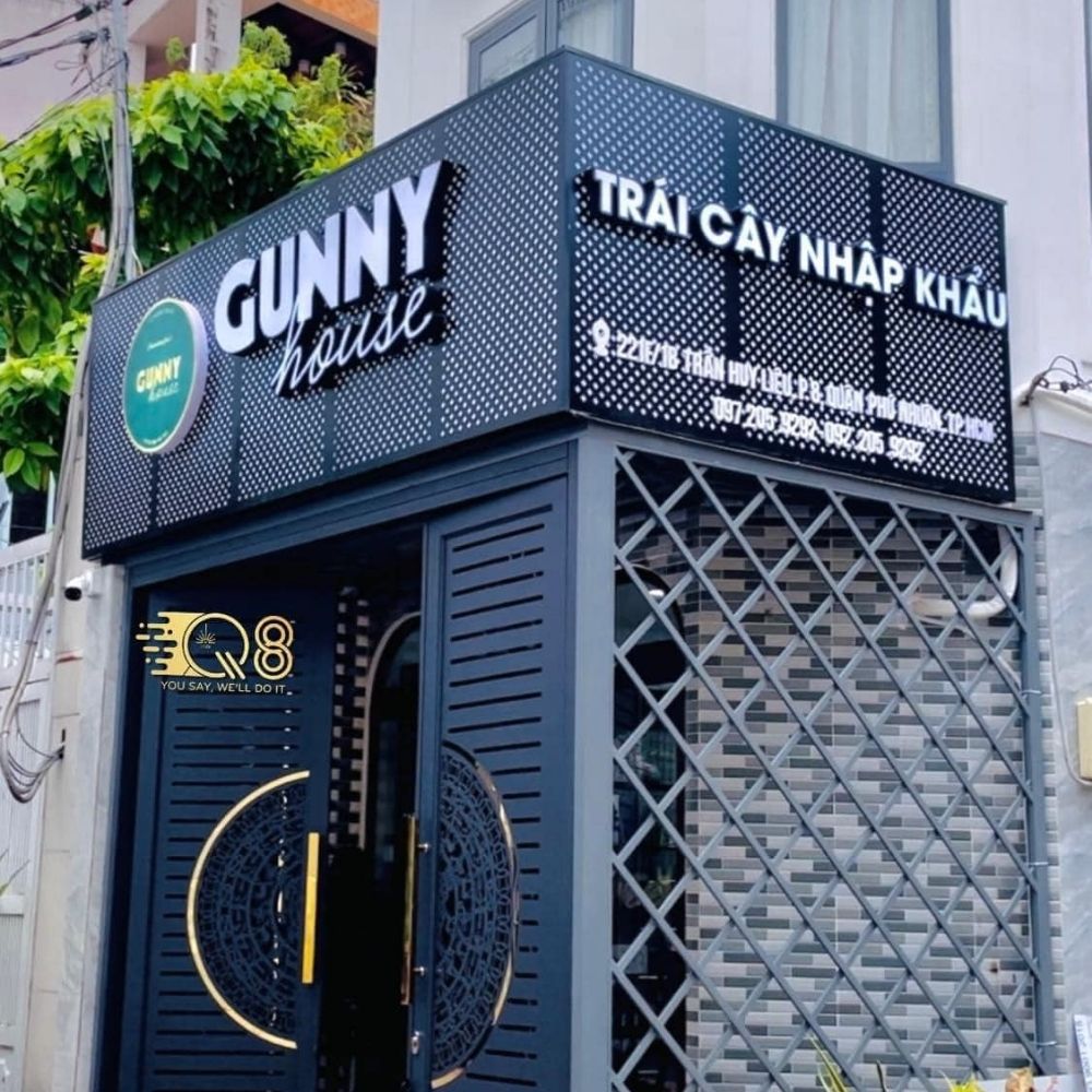 Thi công bảng hiệu giá rẻ Sài Gòn _ Làm bảng hiệu quảng cáo, bảng hiệu cửa hàng uy tín Sài Gòn - Hà Nội_ Trọng Design