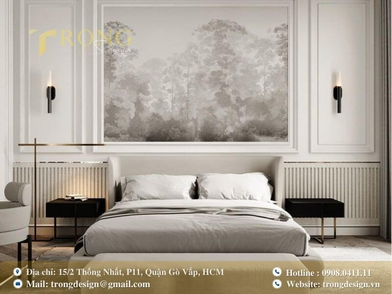 Thanh lịch và cổ điển với bức tranh phong cảnh nghệ thuật.