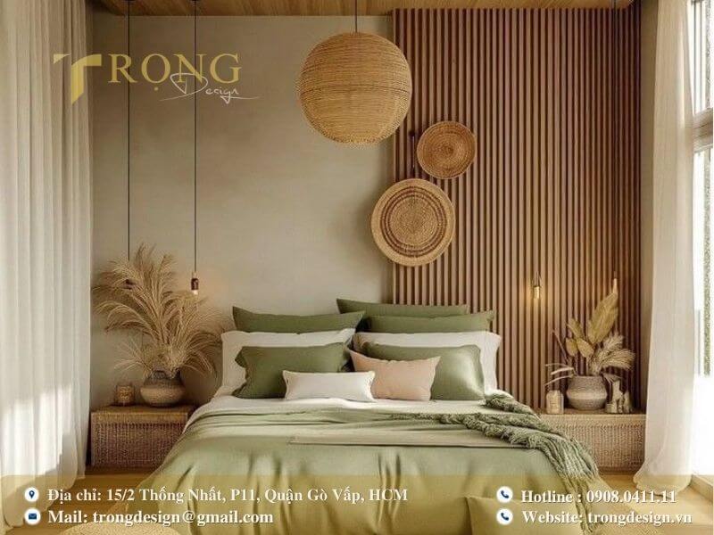 Các nội thất không thể thiếu trong thiết kế phòng ngủ Cần Giờ