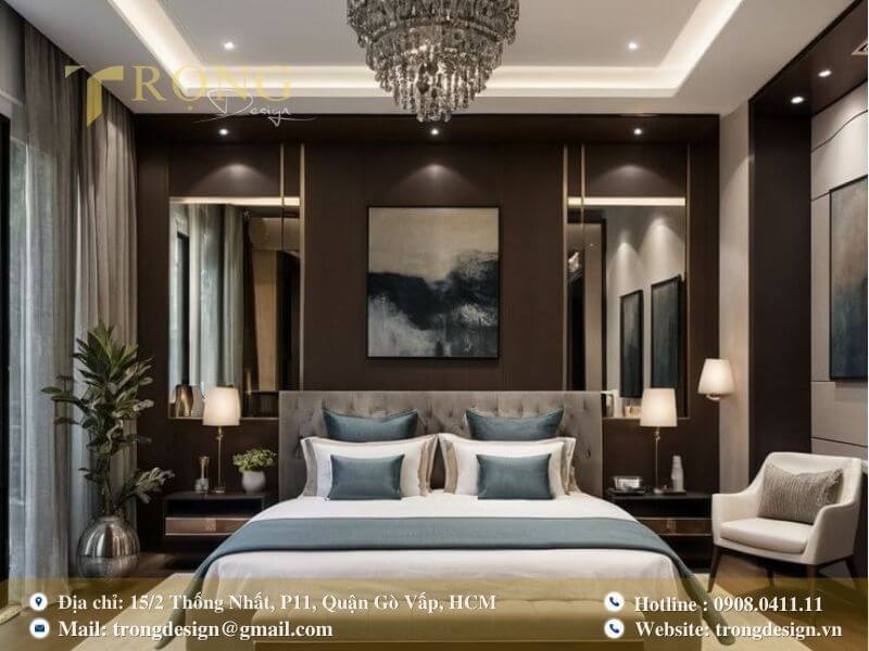 Sang trọng và hiện đại với sự pha trộn màu sắc tinh tế.