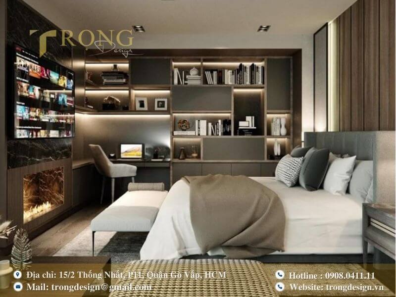 Trọng Design - Đơn vị thiết kế thi công phòng Ngủ Tân Bình chuyên nghiệp