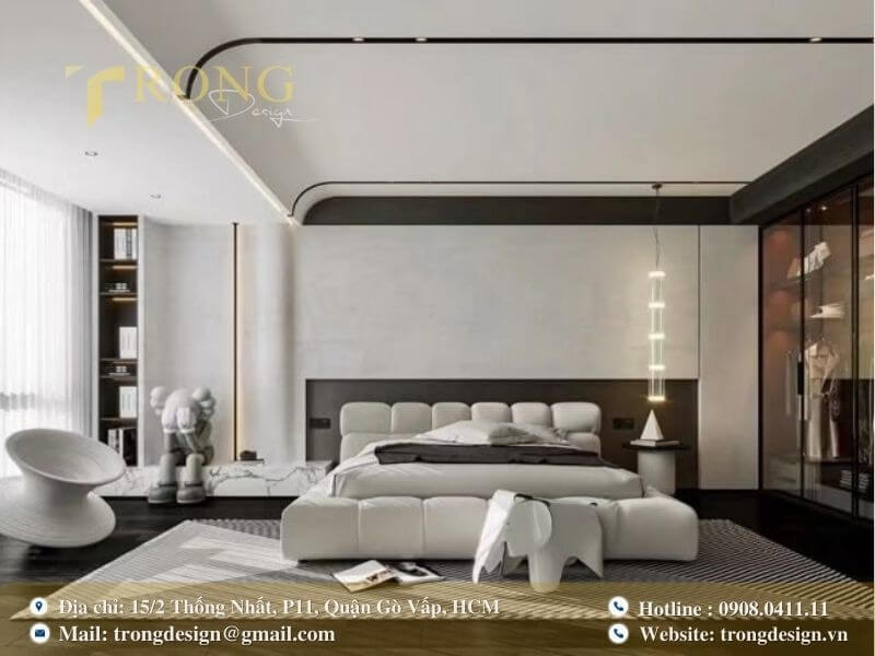 Trọng Design - đơn vị thiết kế thi công phòng ngủ Tân Phú uy tín