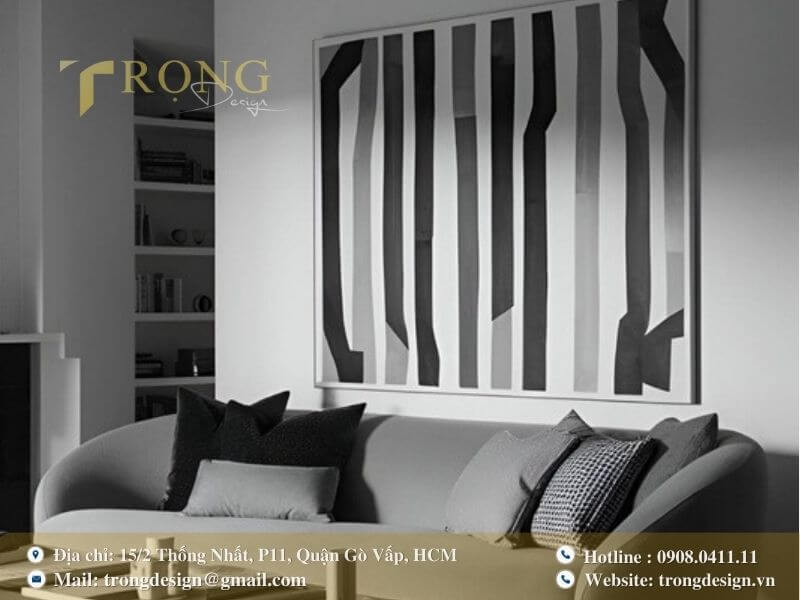 Mẫu thiết kế thi công phòng khách Bình Thạnh – Đẹp Mắt