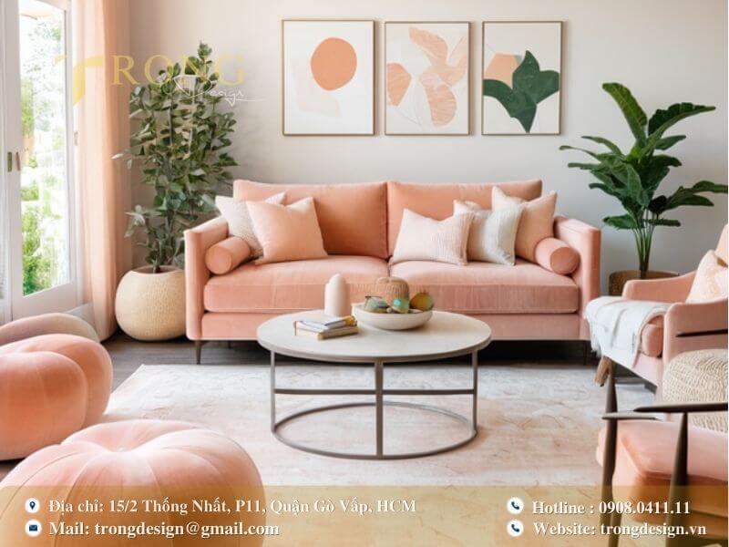 Tinh tế và lãng mạn với sắc màu dịu dàng.