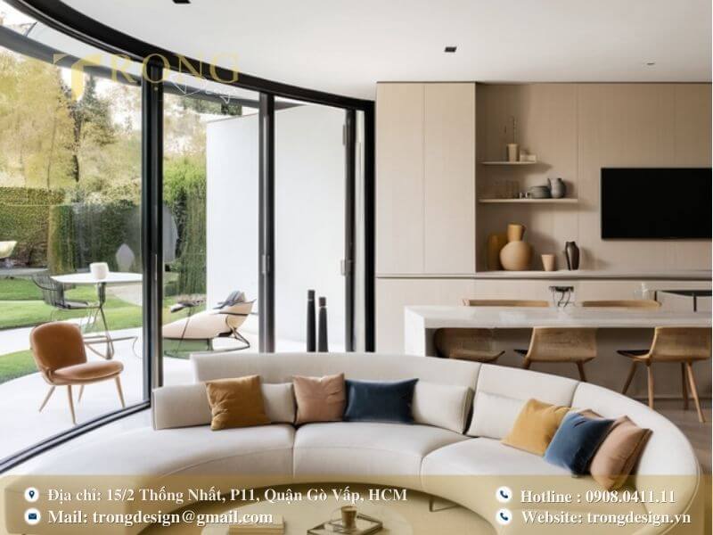 Đường cong mềm mại, thiết kế tinh tế.