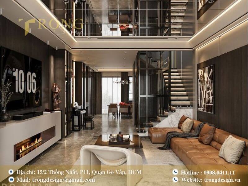 Các yếu tố nào ảnh hưởng đến chi phí thiết kế phòng khách Quận 1?