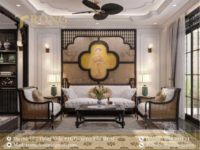 Quý phái, sang trọng, kết hợp hài hòa nét truyền thống và hiện đại.