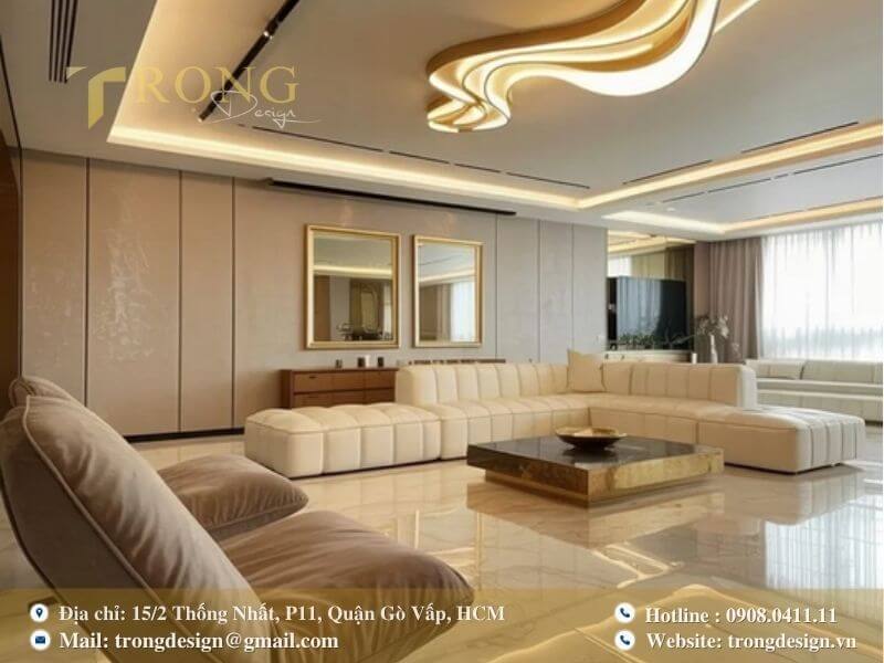 Quý phái, lộng lẫy với phong cách Art Deco.
