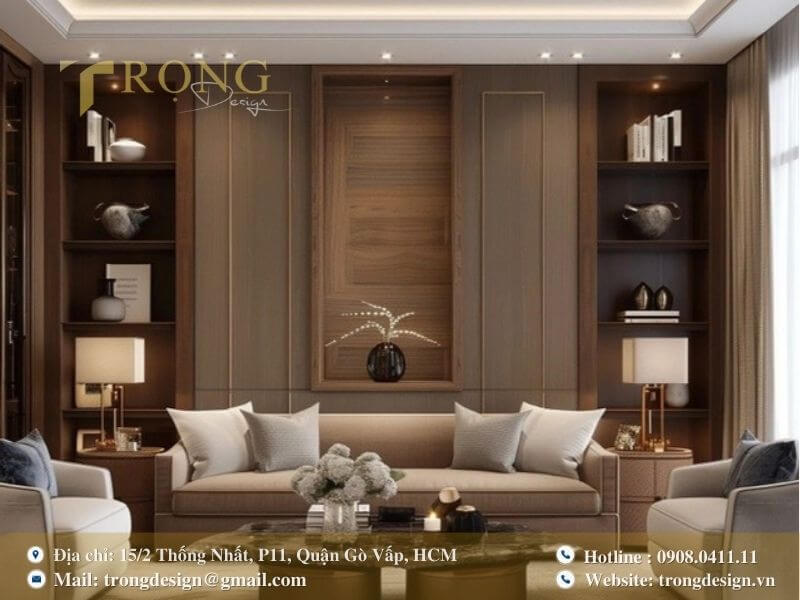Trang trọng, gọn gàng và cổ điển.
