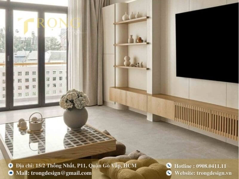 Gọn gàng, thoáng đãng và tràn ngập ánh sáng.