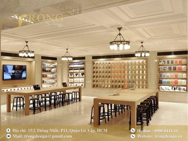 Thiết kế độc đáo, pha trộn giữa phong cách cổ điển và hiện đại.