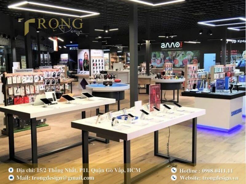 100+ Mẫu thiết kế thi công cửa hàng điện thoại quận 5