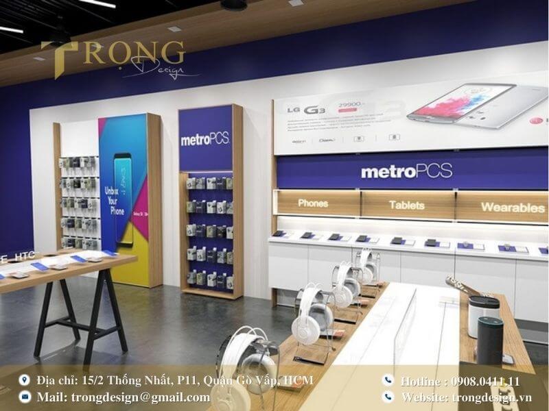 Thiết kế tươi sáng, trẻ trung với màu sắc thương hiệu nổi bật
