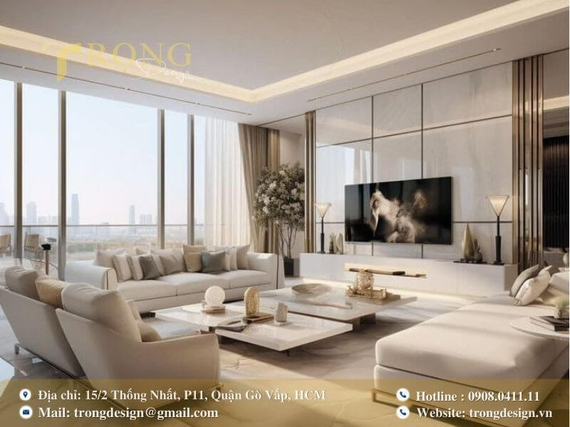 Thiết kế hiện đại, tinh tế với tầm nhìn thành phố tuyệt đẹp.