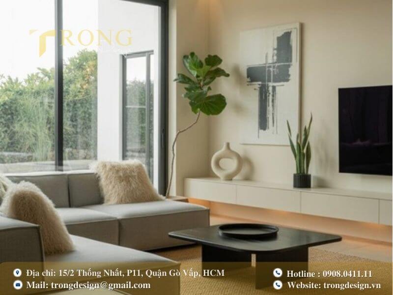 Các phong cách thiết kế phòng khách Củ Chi được ưa chuộng nhất